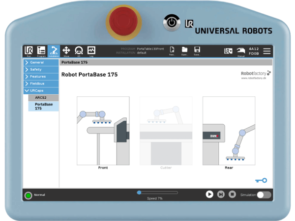 Robot PortaBase 175 – Advanced Portable Robot Handling System
